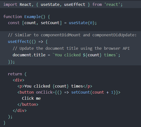 Handling Component Side Effects