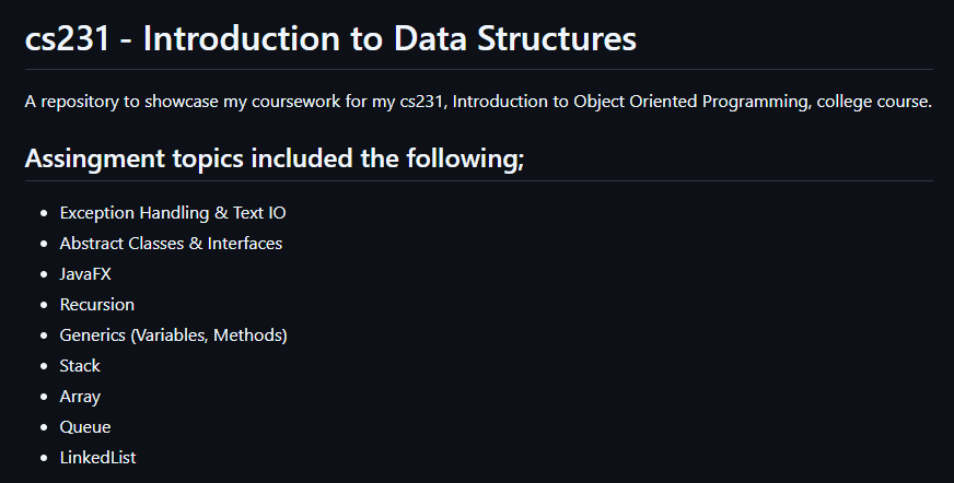 Introduction to Data Structures screenshot
