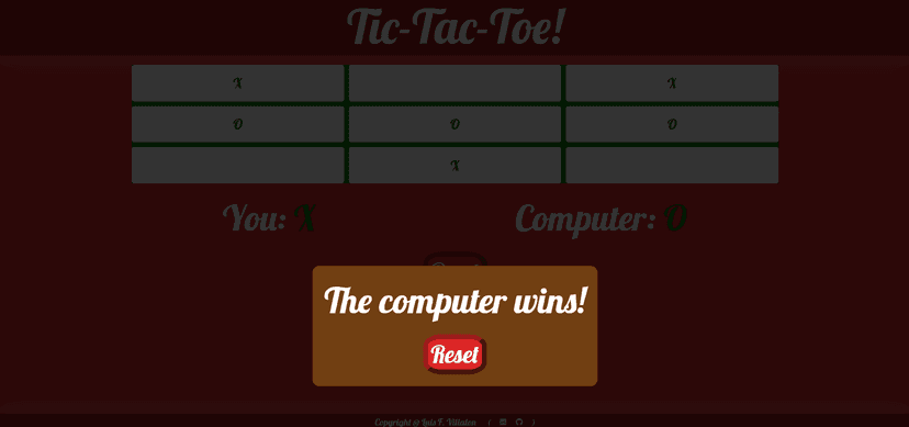 Tic-Tac-Toe screenshot